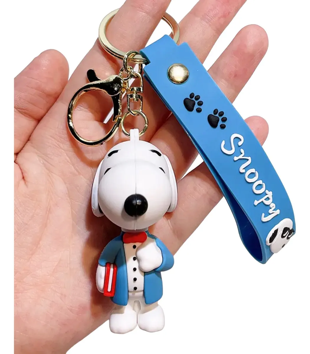 Llavero Snoopy Silicona