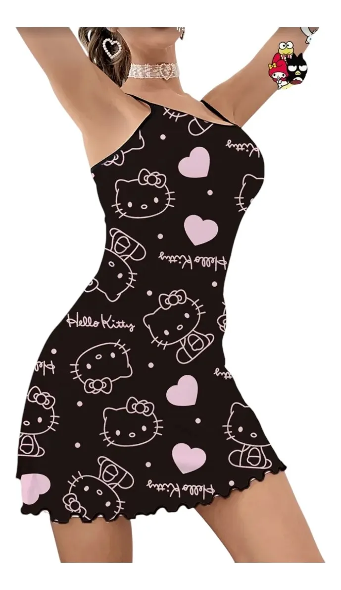 Camisola De Dormir Hello Kitty