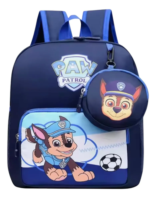 Mochila Escolar Paw Patrol - Chase