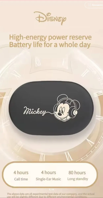Audífonos Inalámbricos Mickey & Minnie Mouse