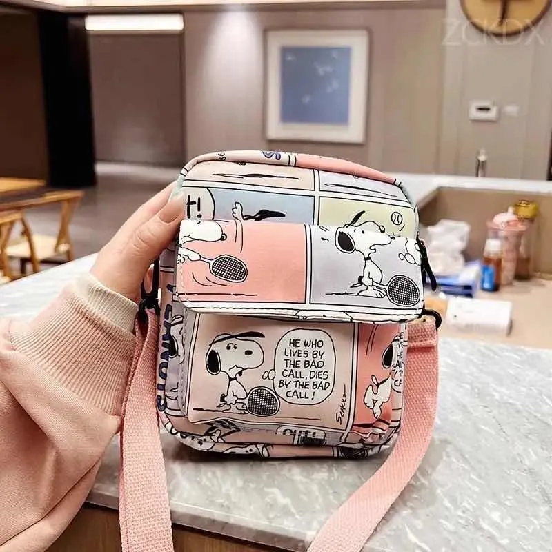 Bolso Snoopy Tipo Bandolera