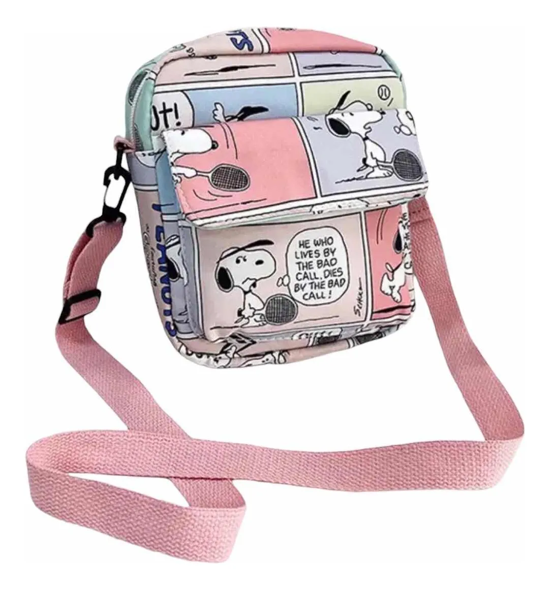 Bolso Snoopy Tipo Bandolera