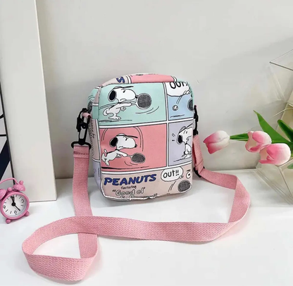 Bolso Snoopy Tipo Bandolera