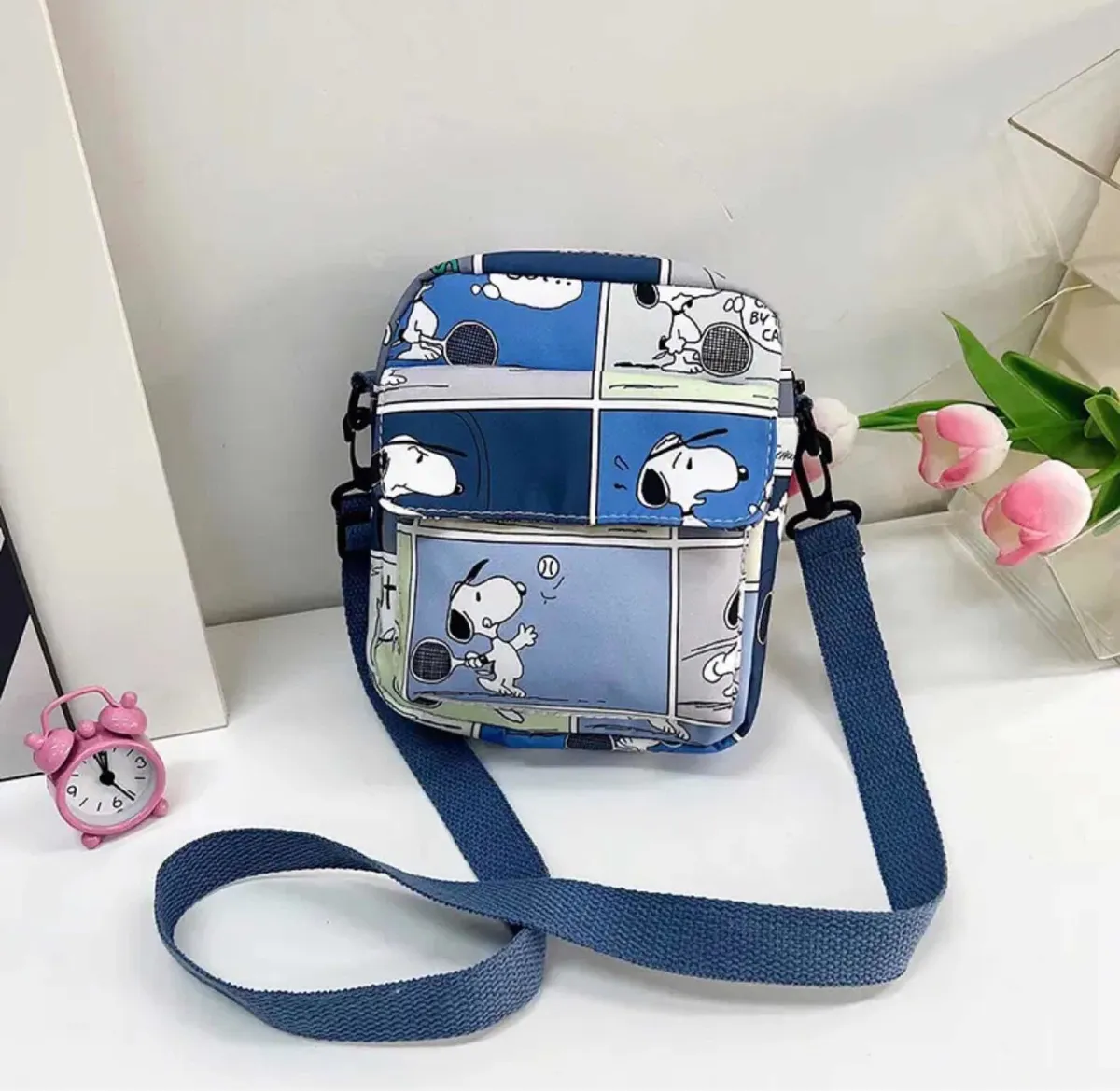Bolso Snoopy Tipo Bandolera