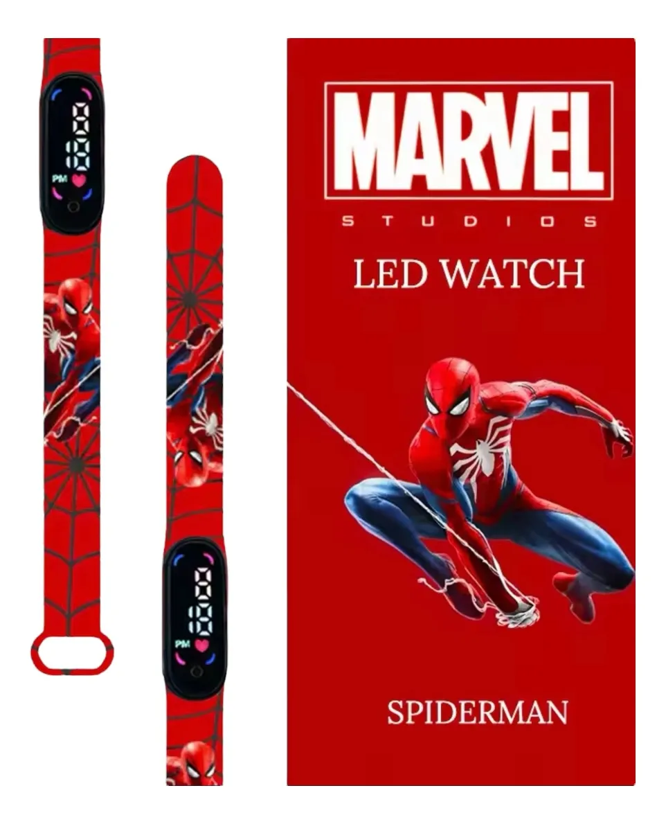 Reloj Digital Spider Man