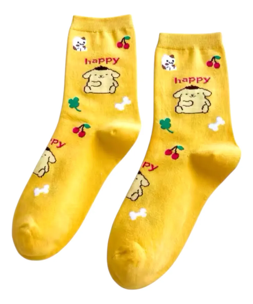 Calcetines Importados Pompompurin Talla Standard 34-38