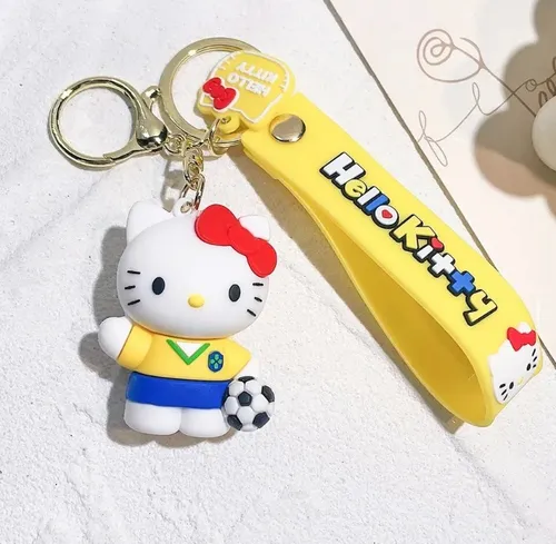 Llaveros Sanrio con correa de Silicona