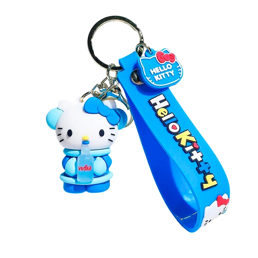 Llaveros Sanrio con correa de Silicona