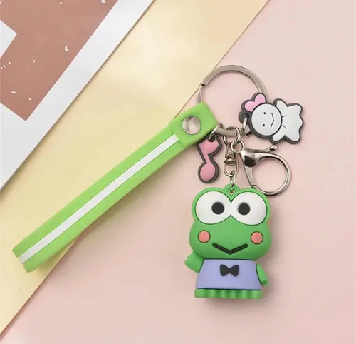 Llaveros Sanrio con correa de Silicona