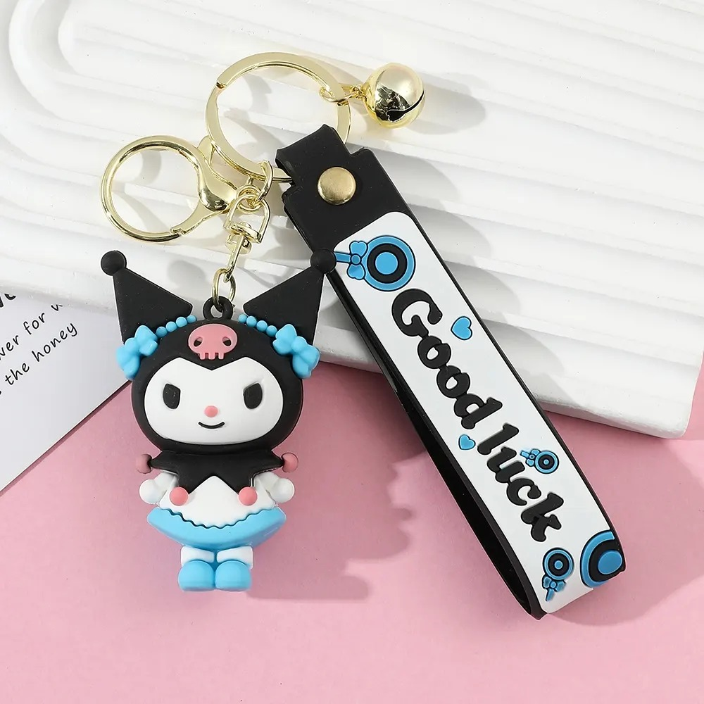 Llaveros Sanrio con correa de Silicona