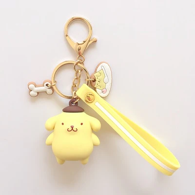 Llaveros Sanrio con correa de Silicona