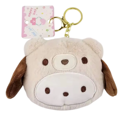 Monedero Llavero Felpudo Sanrio