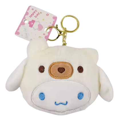 Monedero Llavero Felpudo Sanrio
