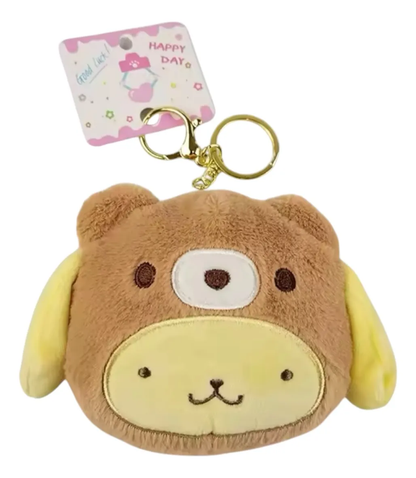 Monedero Llavero Felpudo Sanrio