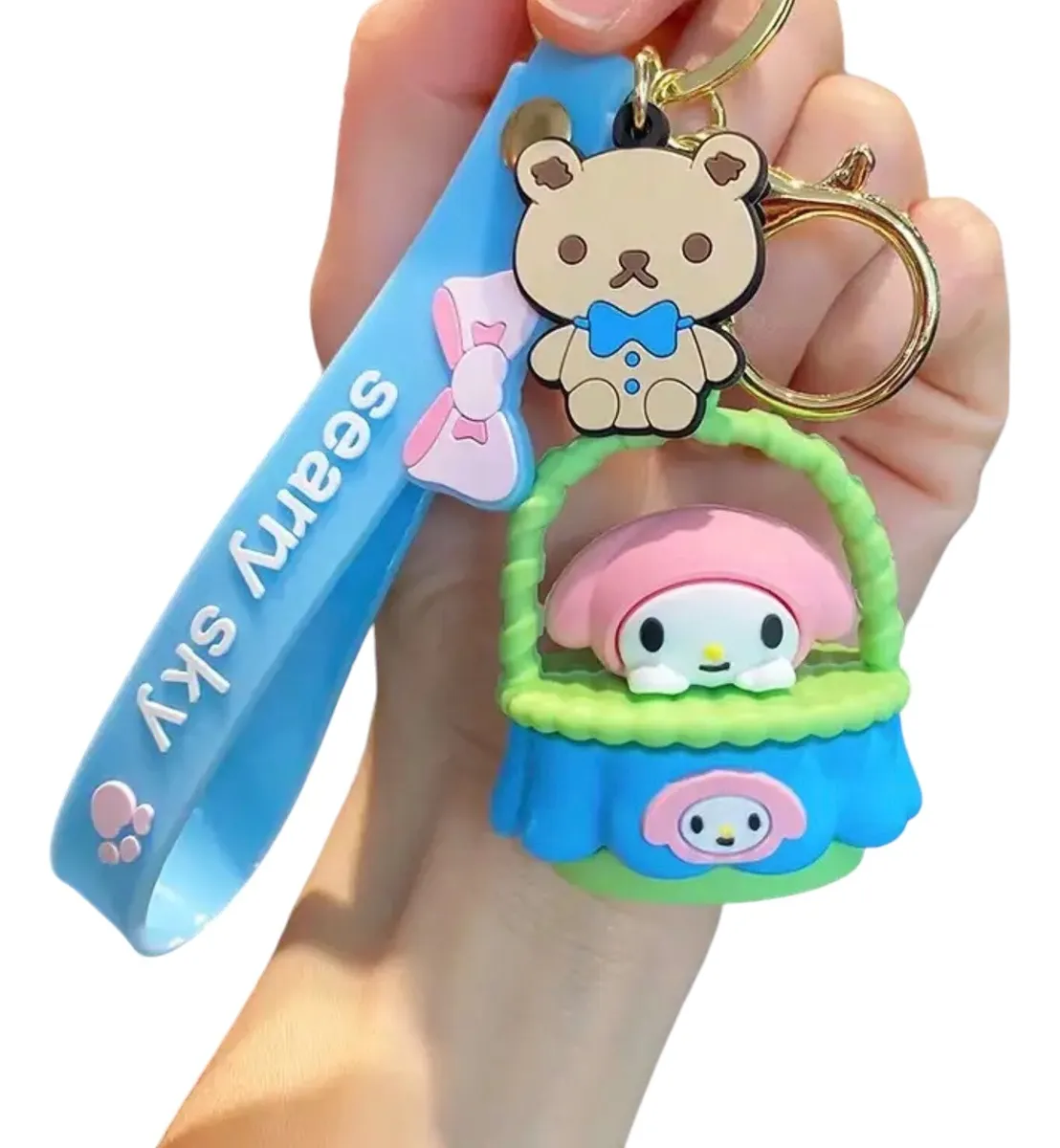 Llavero con Accesorios Sanrio