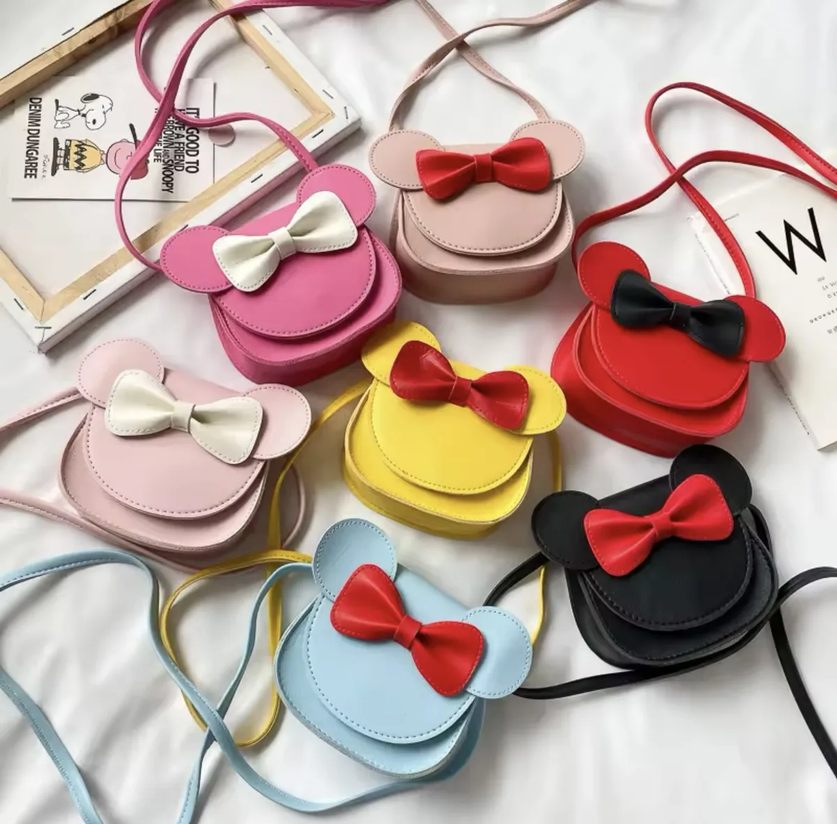 Cartera Minnie Infantil Cuerina