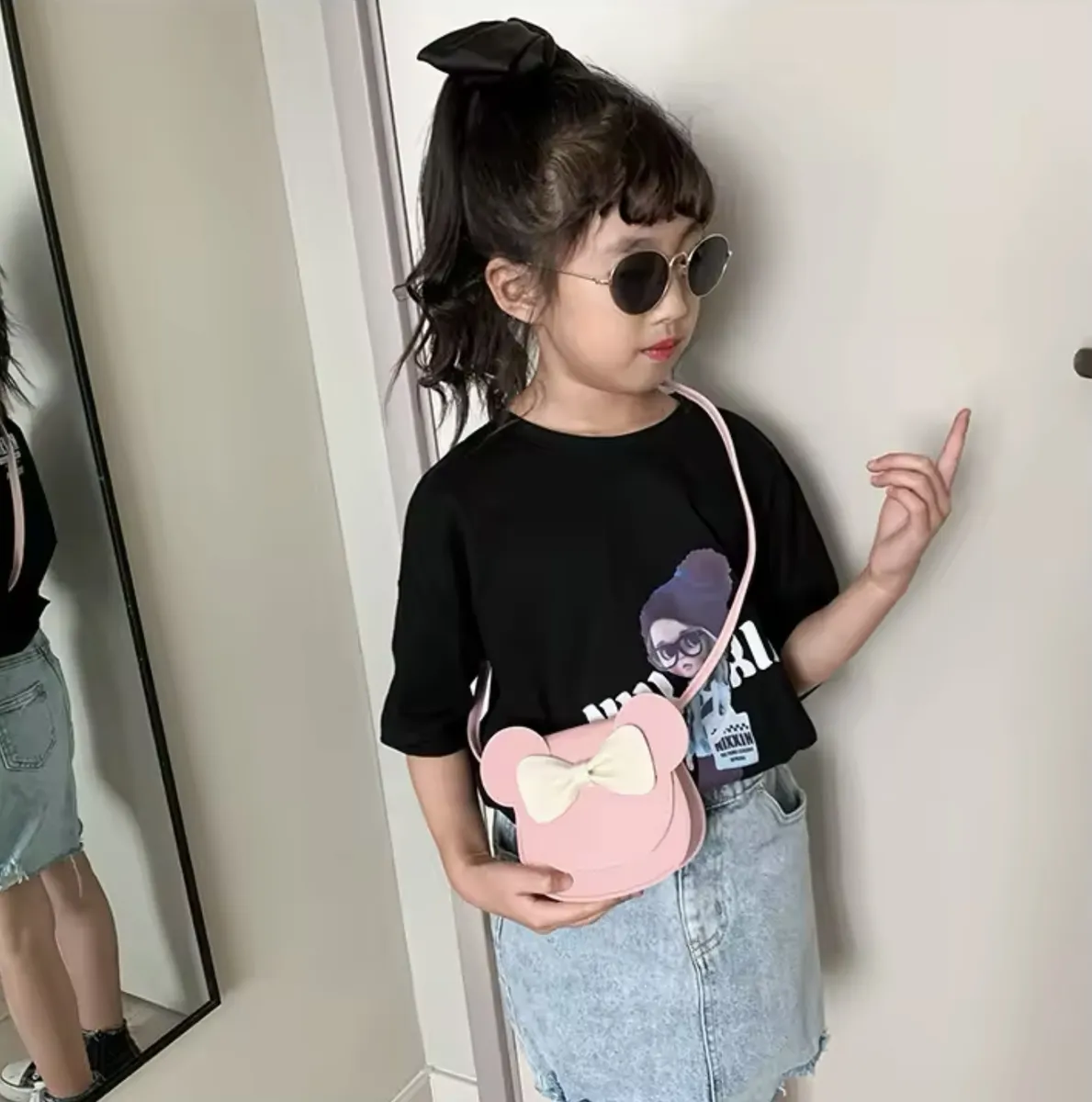 Cartera Minnie Infantil Cuerina