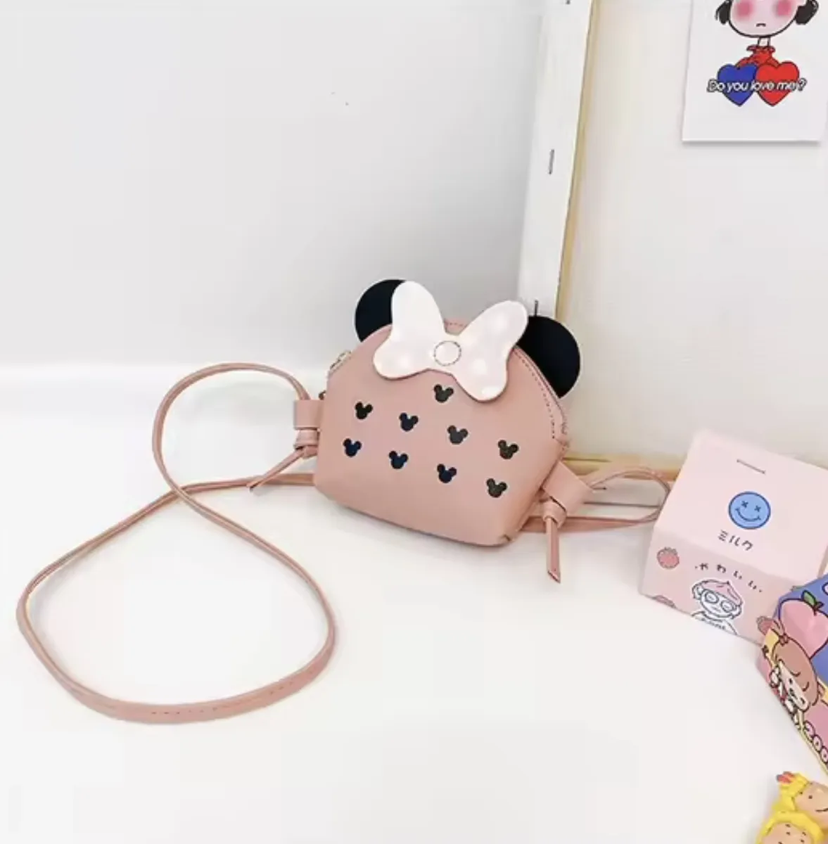 Cartera Minnie Infantil Cuerina