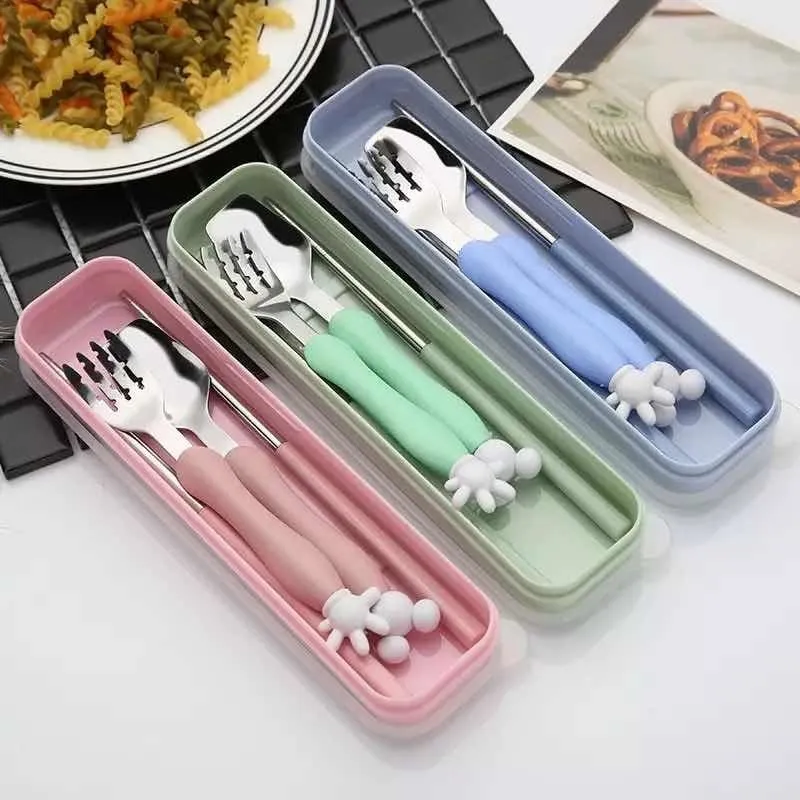 Set de Cubiertos Disney Mickey Mouse con Estuche