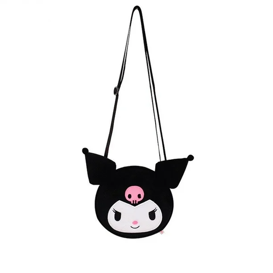 Cartera Kuromi de Felpa