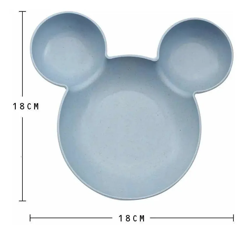 Plato de Comida Minnie Mouse para Niños