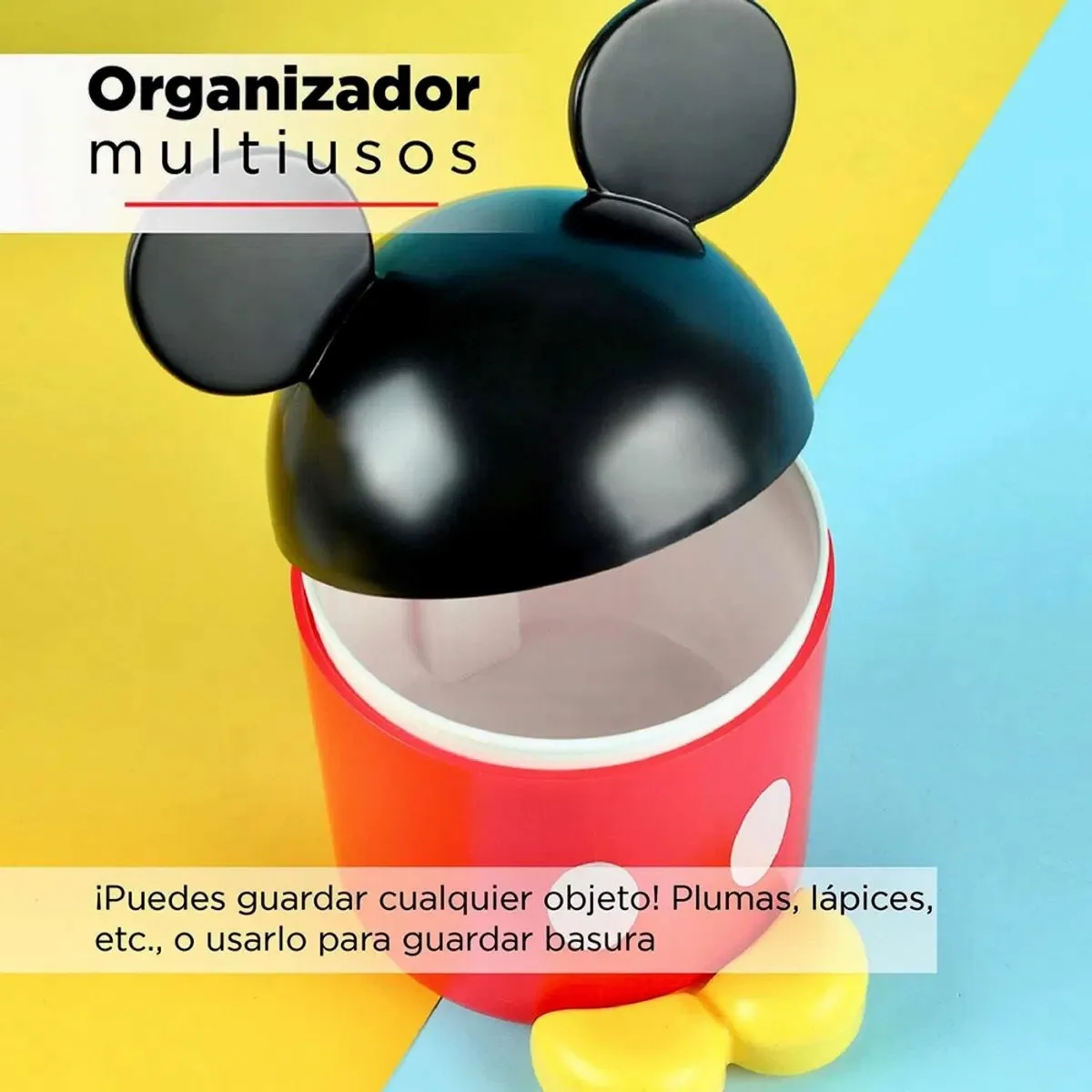 Papelero de Mesa Mickey Mouse Original