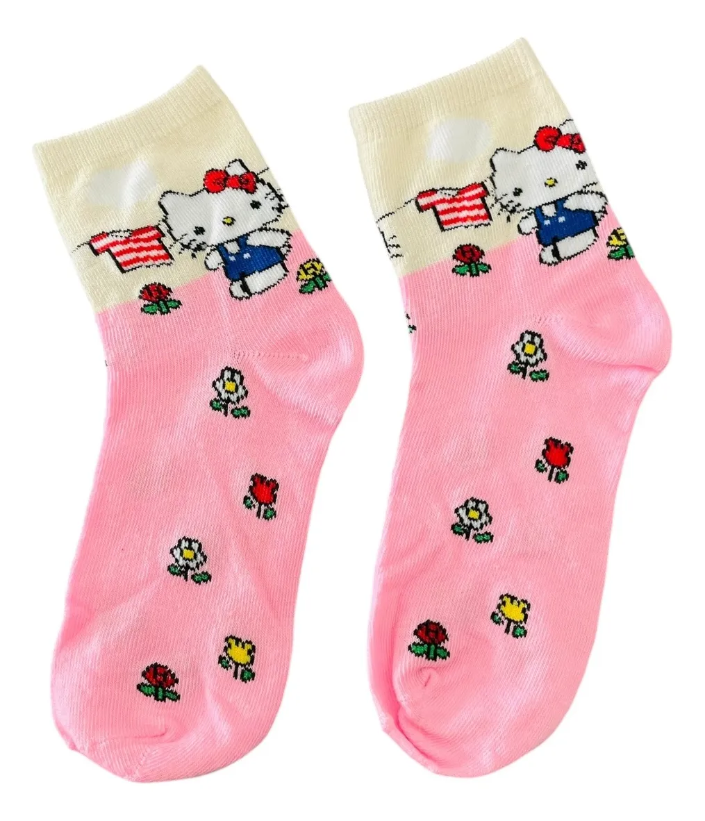 Set 5 Pares Calcetines Sanrio Variedades