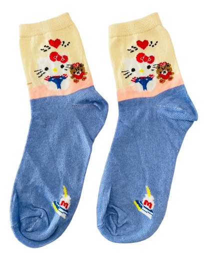 Set 5 Pares Calcetines Sanrio Variedades
