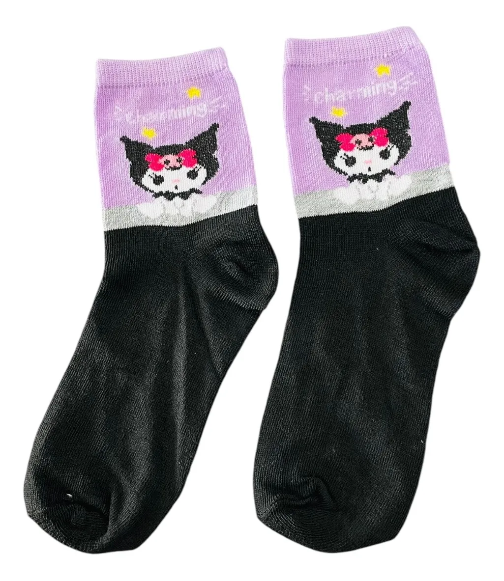 Set 5 Pares Calcetines Sanrio Variedades