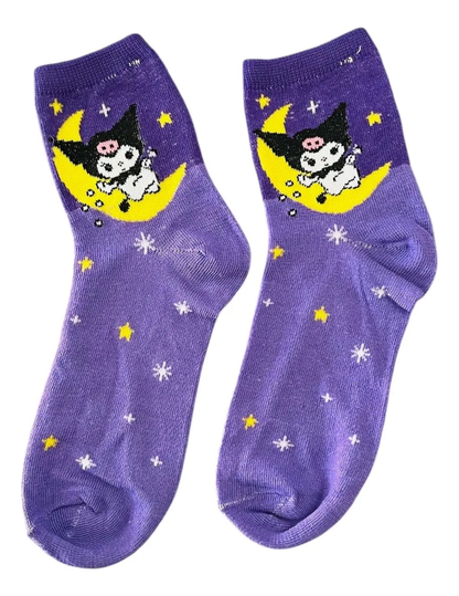 Set 5 Pares Calcetines Sanrio Variedades