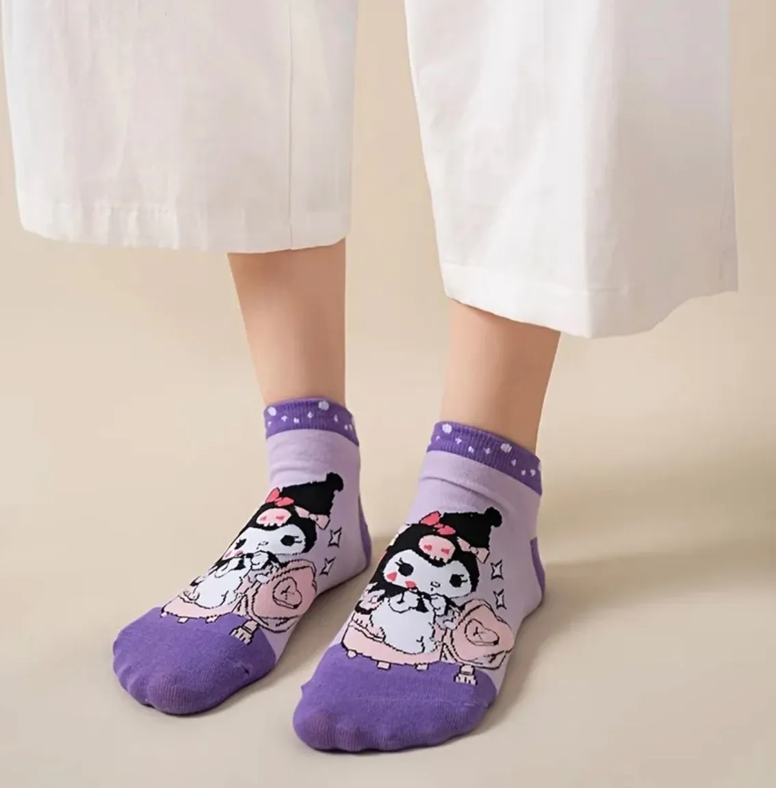 Set 5 Pares Calcetines Sanrio Variedades