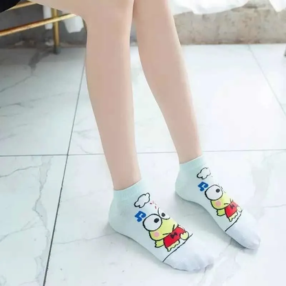 Set 5 Pares Calcetines Sanrio Variedades