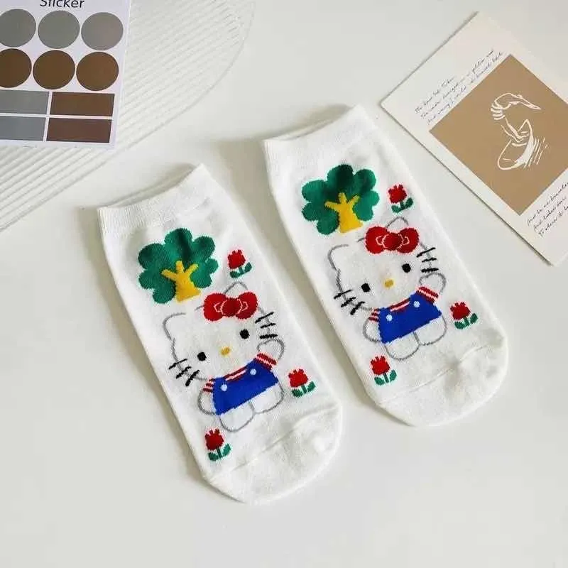 Set 5 Pares Calcetines Sanrio Variedades