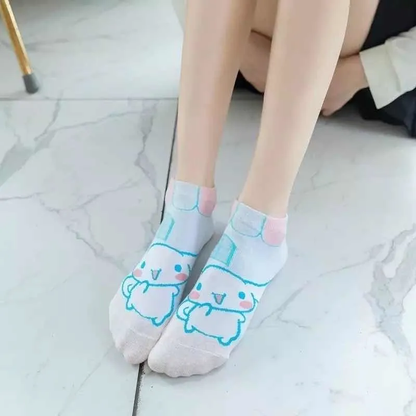 Set 5 Pares Calcetines Sanrio Variedades