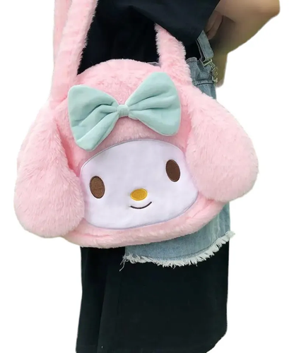 Bolso de Felpa Grande y Espacioso Sanrio