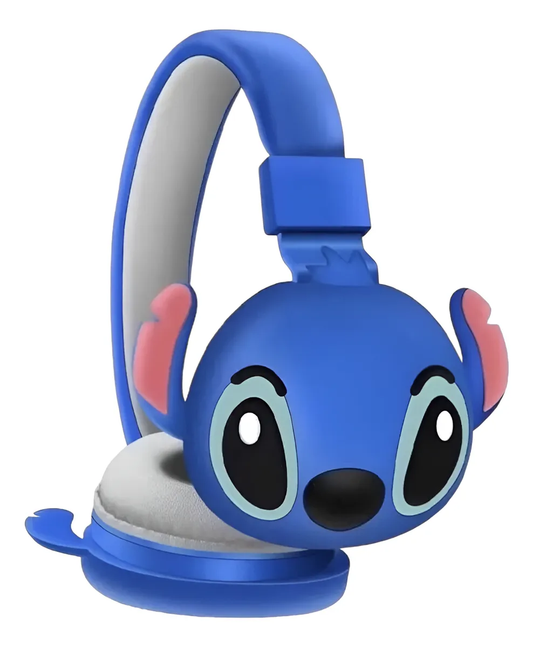 Audífonos Inalambricos Stitch Con Bluetooh Infantil