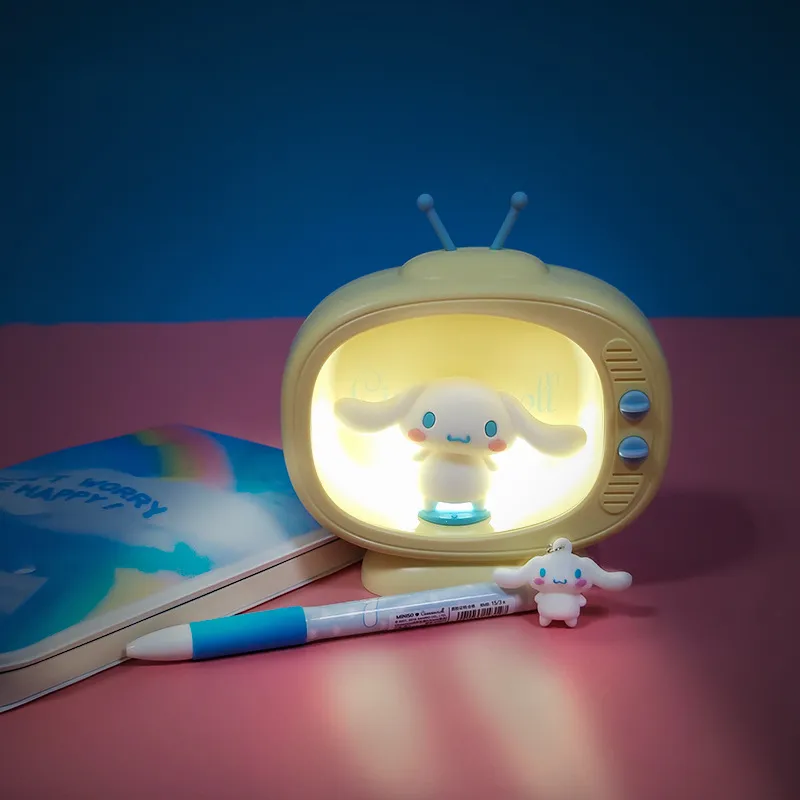 Lámpara LED Sanrio Infantil con Diseño de TV Retro