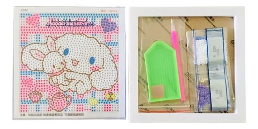 Kit de Pintura Diamante 5D Sanrio Infantil DIY