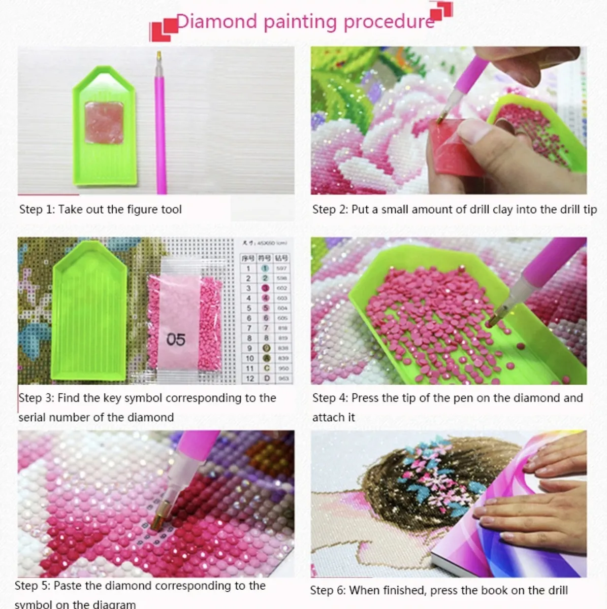 Kit de Pintura Diamante 5D Sanrio Infantil DIY
