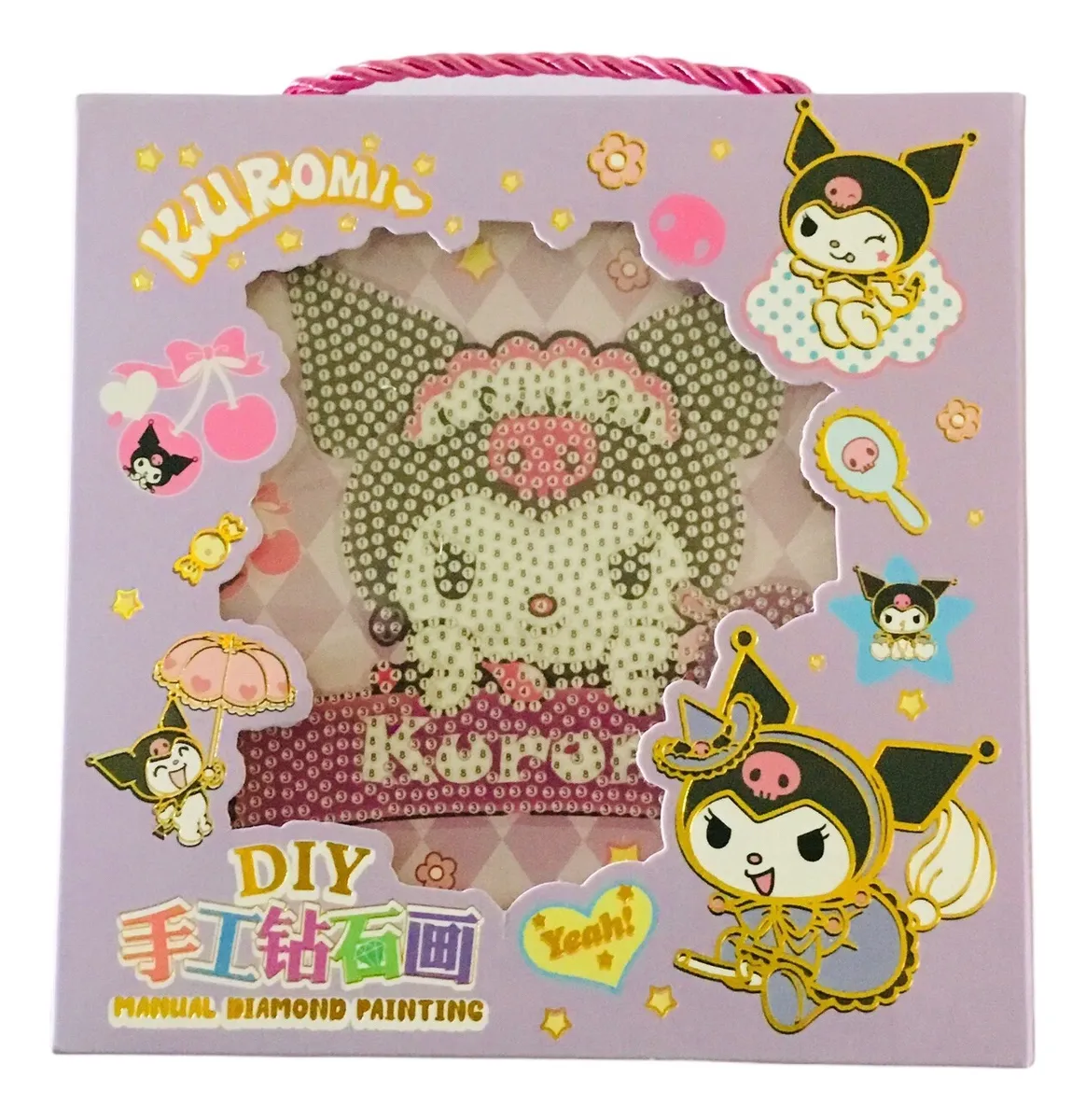 Kit de Pintura Diamante 5D Sanrio Infantil DIY