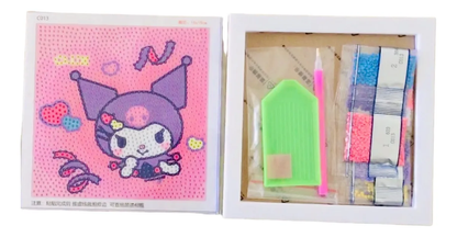 Kit de Pintura Diamante 5D Sanrio Infantil DIY