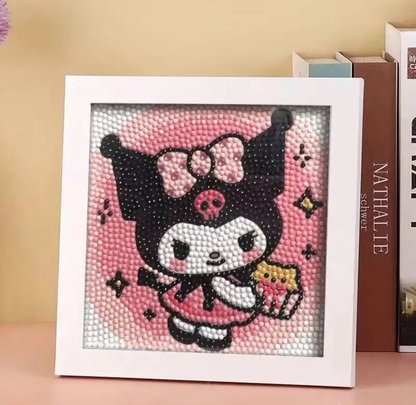 Kit de Pintura Diamante 5D Sanrio Infantil DIY