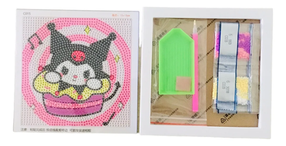 Kit de Pintura Diamante 5D Sanrio Infantil DIY