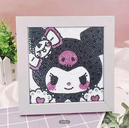 Kit de Pintura Diamante 5D Sanrio Infantil DIY