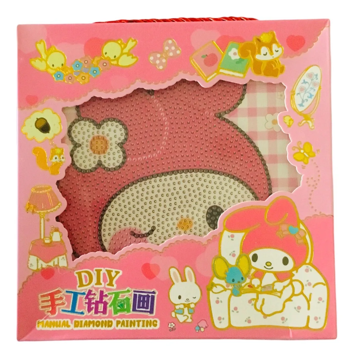 Kit de Pintura Diamante 5D Sanrio Infantil DIY