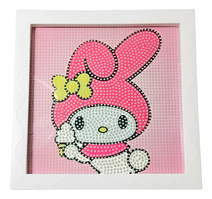 Kit de Pintura Diamante 5D Sanrio Infantil DIY