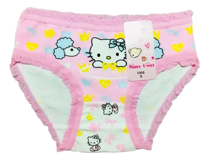 Set de Calzones Sanrio Infantil 4 Unidades de Algodón
