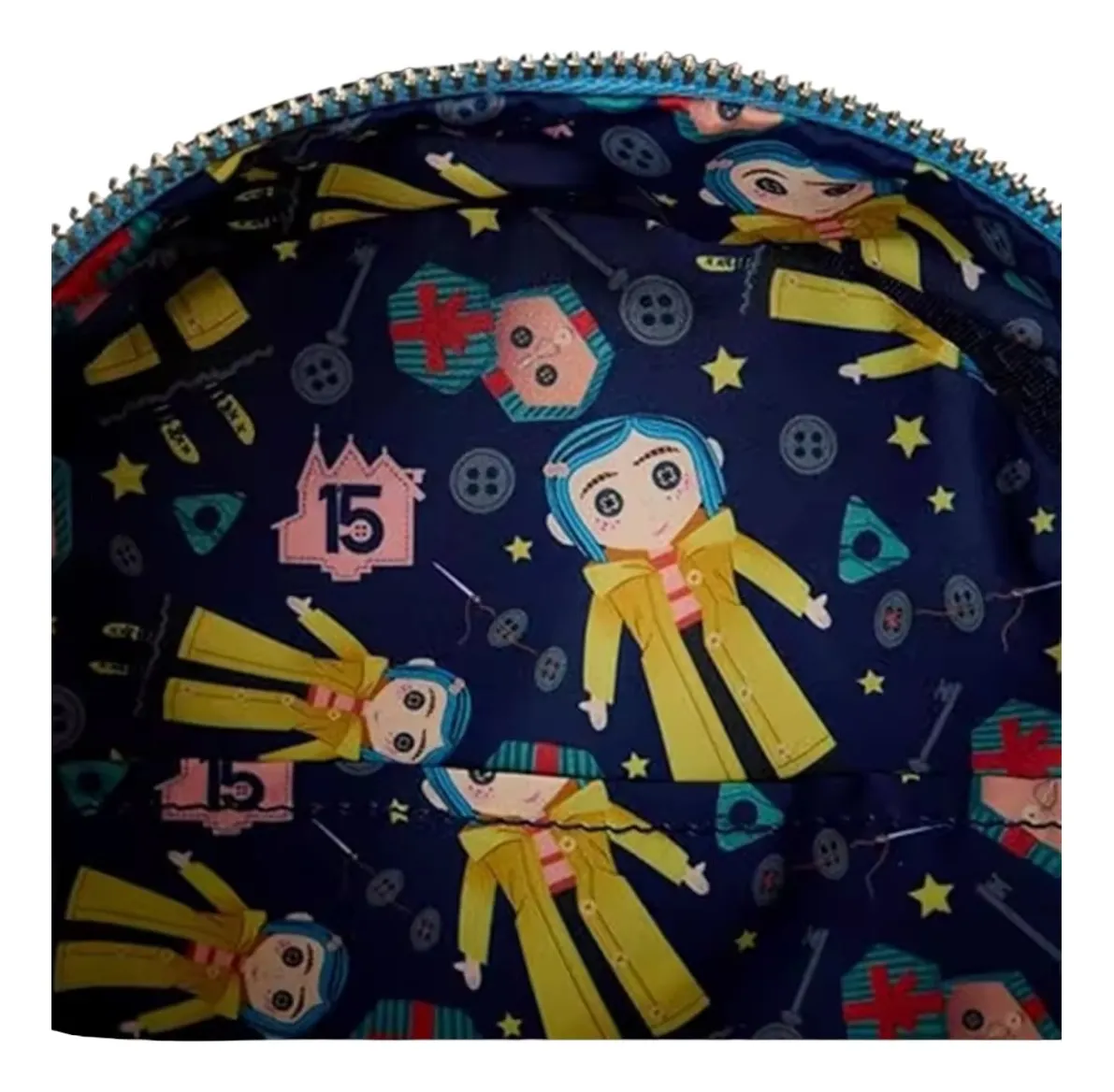 Mochila Loungefly Coraline y la Puerta Secreta