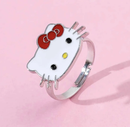 Anillos Hello Kitty Ajustables