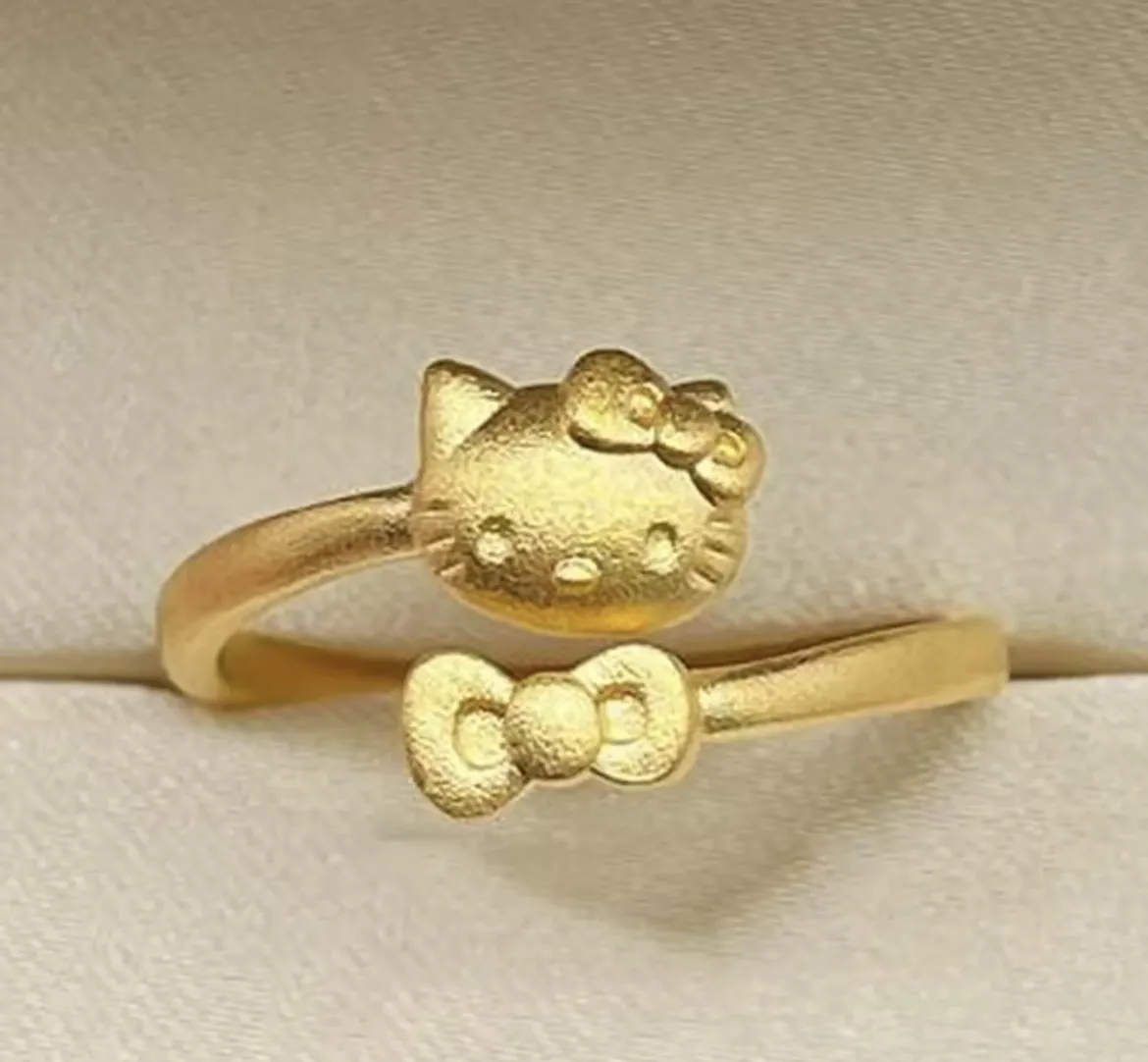 Anillos Hello Kitty Ajustables